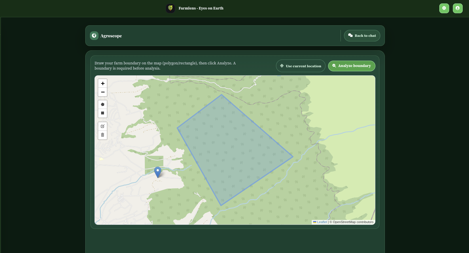 Farmlens GIS System